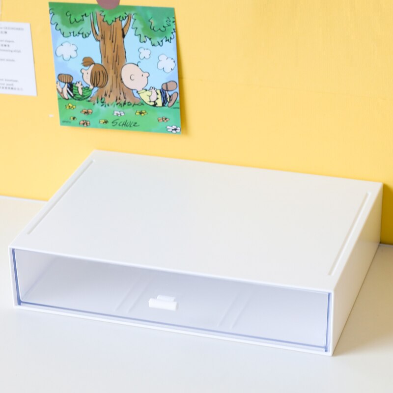 Ins Large Drawer Storage Box Desktop Cosmetics Organizer Storage Multilayer Drawer Tape Student Stationery Desk Combination Rack