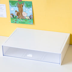 Ins Large Drawer Storage Box Desktop Cosmetics Organizer Storage Multilayer Drawer Tape Student Stationery Desk Combination Rack