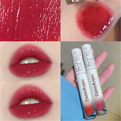 6 Colors Liquid Lip Gloss Waterproof Non-stick Long Lasting Mirror Water Lip Glaze Lipstick Lip Gloss Beauty Cosmetic Makeup