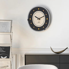 Yickyue New Aesthetic Wall Clock Modern Funny Personalized Living Room Wall Watch Quartz Silent Elegant Reloj De Pared Home Design