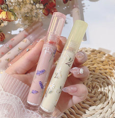 Yickyue 6 Color Mirror Watery Lip Glaze Lip Gloss Waterproof Lasting Transparent Jelly Glitter Liquid Lipstick Womon Lip Makeup Cosmetic