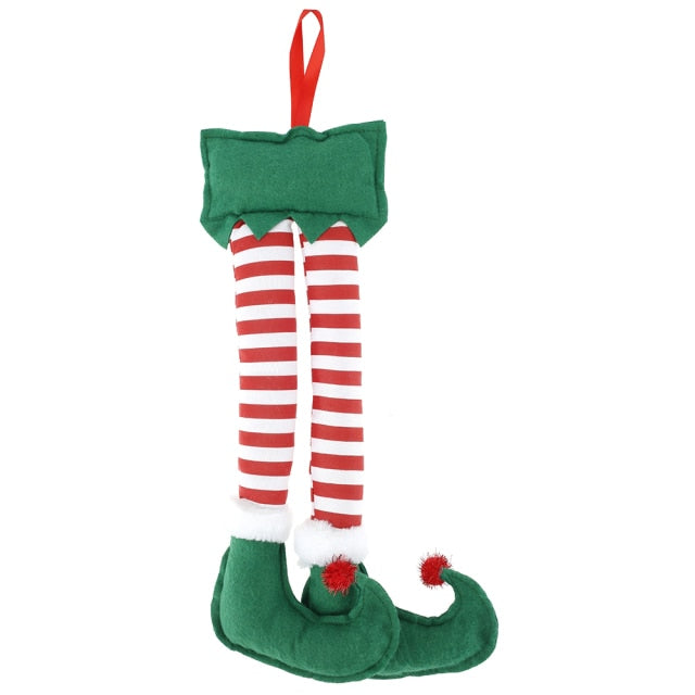Christmas Tree Ornaments Xmas Soft  Living Room Decorating Tool Festival Home Decor for Christmas Home Party Decor Elf Ornaments
