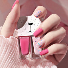 Two Colors Double Bottle Nail Polish Glitter Holographic Uv Gel Nail Polish Set Shiny Quick Dry Long Lasting Varnishes Nail Art