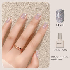 MAYCHAO 12ml Square Bottle UV Gel Nail Polish 2022 Summer Cream Color Top Coat Soak Off UV Gel Art Nail Varnish Manicure Lacquer