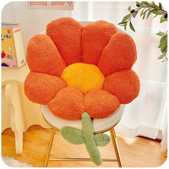 2022 NEW 65cm Cushion Pillow Beautiful Colorful Flower Plush Toy Soft Cartoon Plant Cushion Sofa Kids Lovers Birthday Gift