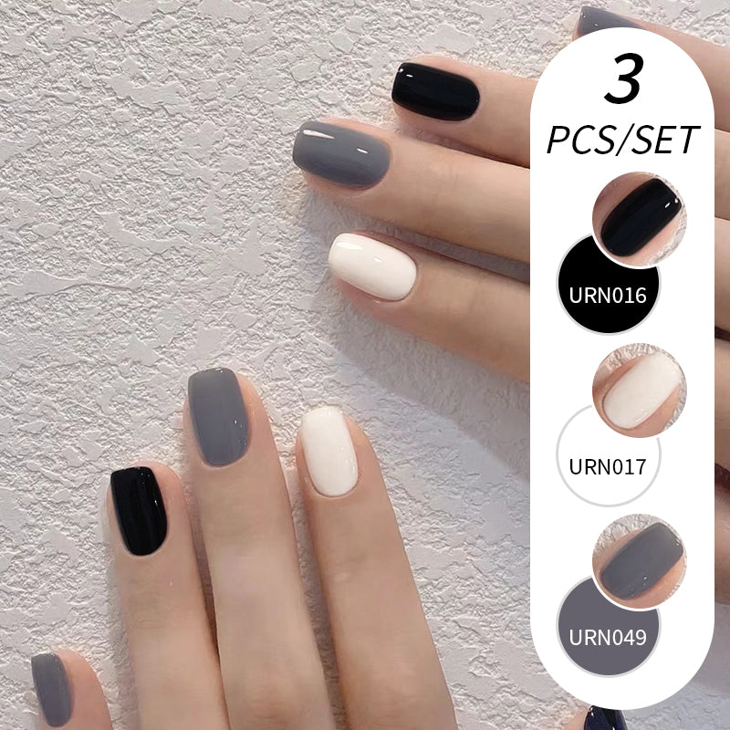 YICKYUE   -  5ml Gel Nail Polish Set Fall Nails Brown Red Nude Pink Semi-permanent Varnish Nail Gel UV LED Manicure Nail Art Design