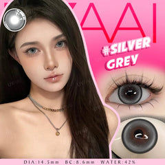 YICKYUE  NEW Colored Contact Lenses Big Eyes Lens Blue Eye 14.5mm Contacts Lens Green Lens Beauty Women Makeups Lens Health Care