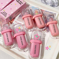 Yickyue Clear Jelly Mirror Water Lip Gloss Long Lasting Moisturizing Liquid Lipstick Shine Waterproof Lip Glaze Women Makeup Cosmetic