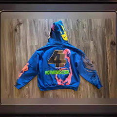 Hearujoy  American New Y2K Cartoon Street Hip Hop Trendy Top Men's and Women's Same Loose Pullover Sweater