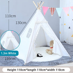 1.35/1.6m Portable Children Tipi Tents Teepee Tent For Kid Play House Wigwam for Children Tipi Infantil Kid Tent Girl play room