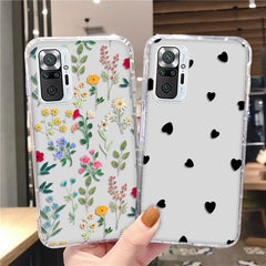 Redmi 10 Case For Xiaomi Redmi Note 11 Pro Case Clear TPU Fundas Xiaomi 11T 12 Redmi Note 10 Pro 9 9s 10s 11 Pro 9 9A Soft Cover