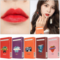 Creative Cotton Swabs Cigarette Case Lip Gloss Lip Stain Easy To Color for Beginners Portable Nude Makeup Natural Lip Makeup