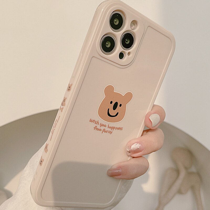 Couple cartoon dog and Koala cute lovely phone case soft silicone cover for iphone 11 12 pro max mini x xr xs max 8 7 plus capa