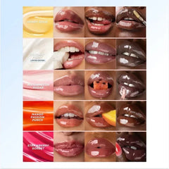 YICKYUE  -  3ml Honey Infused Hydrating Lip Oil Long-Lasting Liquid Lip Gloss Moisturizing Temperature New Style for Girls Women