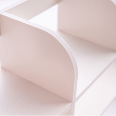 Yickyue Desk Bookshelf Shelf Girl Heart Cabinet Desktop Storage Box Dormitory Bedroomtable Shelf Home Stationery Storage Supplies