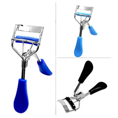 Eyelash Curler with Comb Professional Curler for Eyelashes Folding False Eyelashes Auxiliary Eyelash Curling Clip Makeup Tools