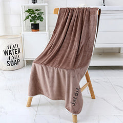 super absorbent big towel wash/bath towel thick soft bathroom towel comfortable 70x140cm