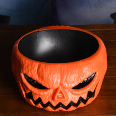 Halloween Electric Toy Candy Bowl with Jump Skull Hand Scary Eyes Party Creepy Decoration Haunted Skull Bowl Ktv Bar Horror Prop