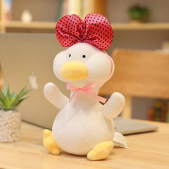 1pc 25cm Cartoon Lovely Duck Plush Toys Cute Staffed Animal Dolls for Kids Gift Birthday Present for Children Girls