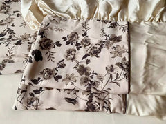 Yickyue -  fairyfair ruffled pastoral flower beding set,elegant full queen king home textile flat sheet pillowcase duvet cover