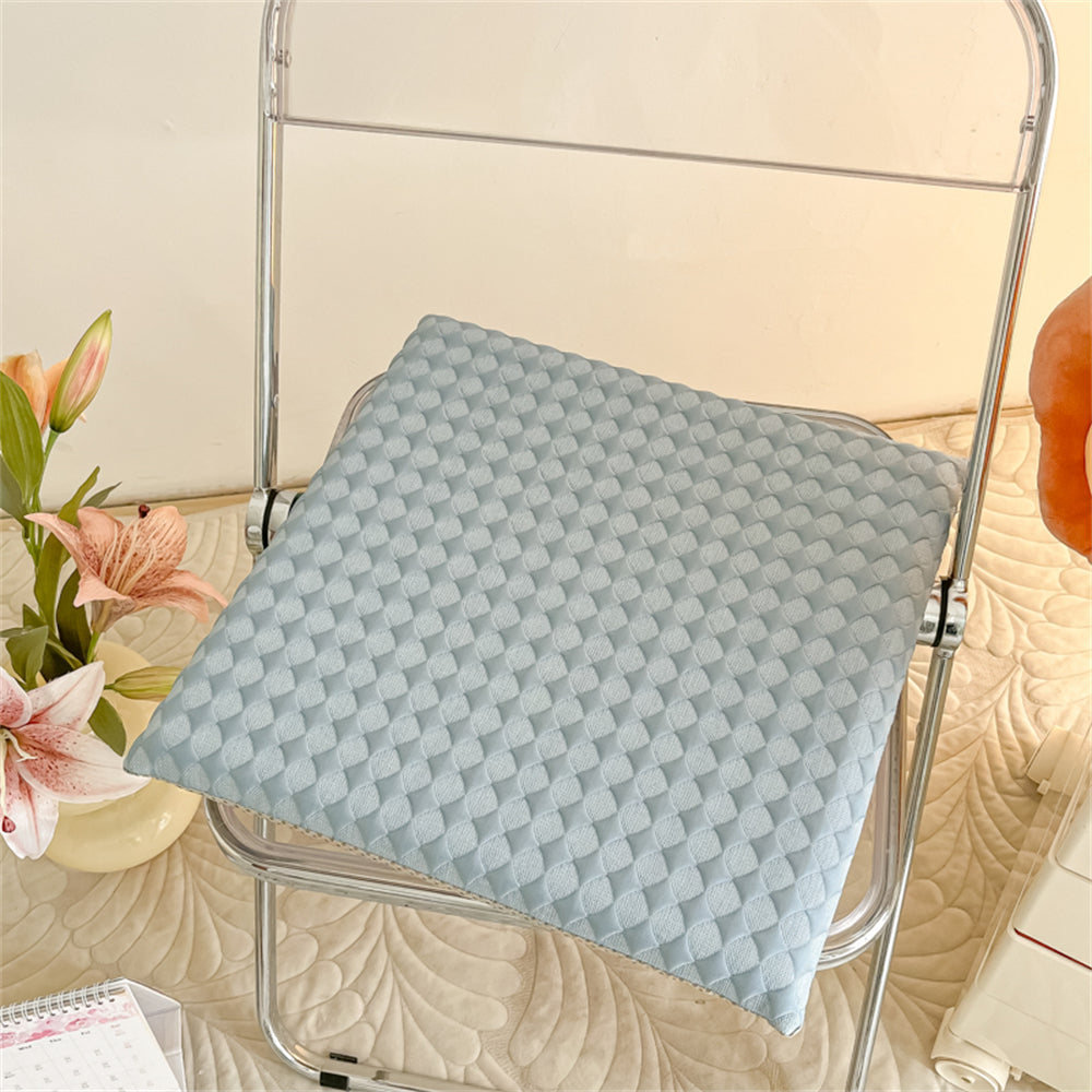 YICKYUE  -  Ice Bean Chair Cushion Cool Feeling Fibre Sofa Cushion Soft Office Cooling Mat Living Room Bedroom Throw Pillow Back Cushions