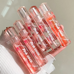 Yickyue 1pcs Shimmer Lip Gloss Crystal Jelly Lips Plumper Tint Oil Long Lasting Moisturizer Shiny Liquid Lipsticks Makeup Cosmetics