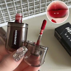 YICKYUE  -  Ice Night Mirror Lip Gloss Water Light Moisturizing Lip Glaze Lasting Transparent Jelly Lip Tint Korean Makeup Women Cosmetics