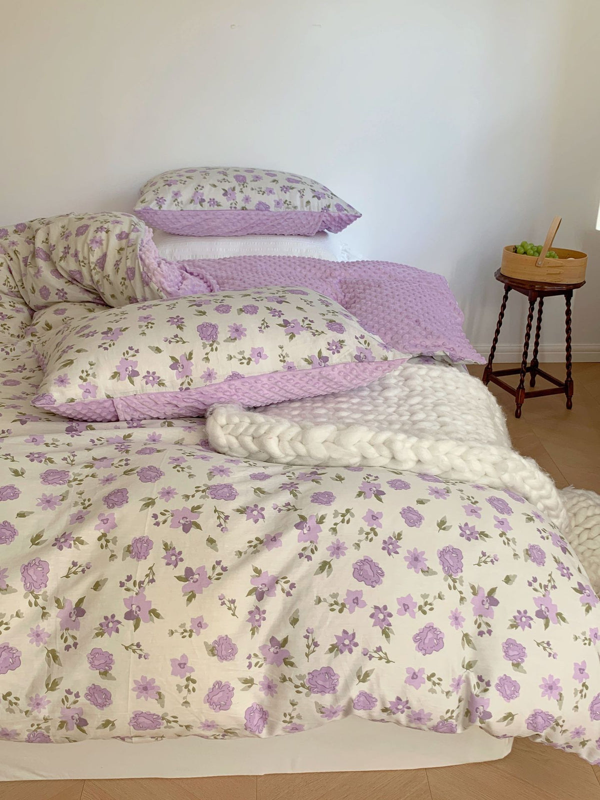 YICKYUE  -  Doudou Cashmere Cotton Soft Four Piece Set Autumn and Winter Warm Double Quilt Set Adult Doudou Blanket Comforter Bedding Sets