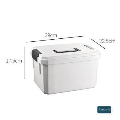 Portable Medicine Storage Box Multi-Part Layer First-Aid Kit Plastic Medicine Cabinet Hospital Medical Storage Container