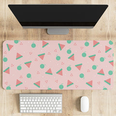 80x30cm Large Art Cartoon Fruit Mouse Pad Korean Style Simple Office Girl Desk Pad Laptop Game Pad
