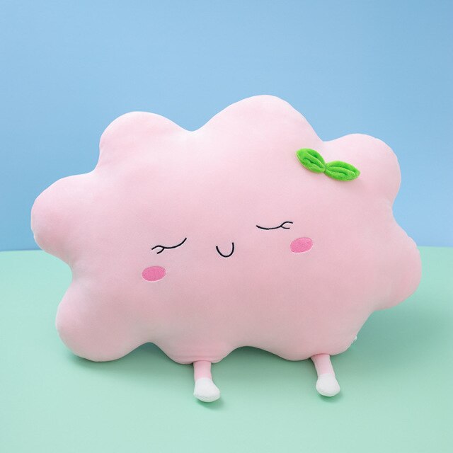 Cute Cartoon Sun Cloud Plush Pillow Stuffed Soft Creative Plush Sun Cloud Toy Car Pillow Home Decor Kids Toys