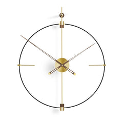 Wall Clocks Living Room Accessories Clock Decor Nordic Home Decoration for Adhesive Modern Big Large Decorative Watch Bedroom