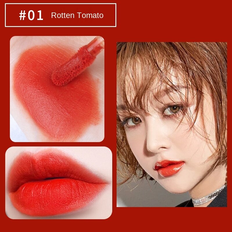 New Lipstick Relief Velvet Matte Lip Stick Set Waterproof Lasting Pigmented Batom Red Nude Lips Cosmetics