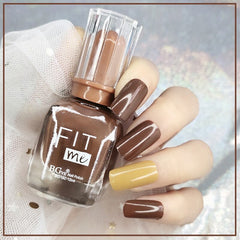 New product nail polish free baking quick-drying white nude color non-tearable set 36 color transparent nail polish beauty