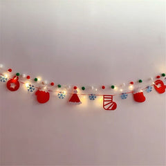 Yickyue Christmas Ribbon Gift Box Bandage Christmas Tree Bow Decoration 2m Linen Ribbon Diy Material Bag
