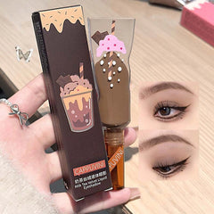 YICKYUE  -  Matte Liquid Eye Shadow Contour Blush Pigment Nude Brown Khaki Natural Cheek Coffee Eyeshadow Cream Long Lasting Eyes Makeup