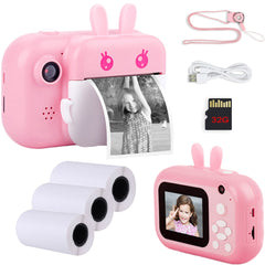 Child Camera Kids 32GB Instant photo Camera For Children Print Camera 1080P HD Digital Camera For Kids Photo Camera Toy Birthday
