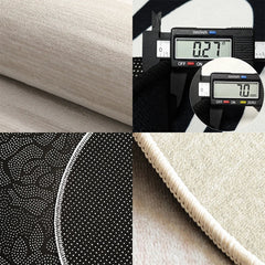 YICKYUE  -  Living Room Carpet Non-slip Soundproof Floor Mat Lounge Bedroom Large Area Rug Home Decoration Minimalist Irregular  Alfombra