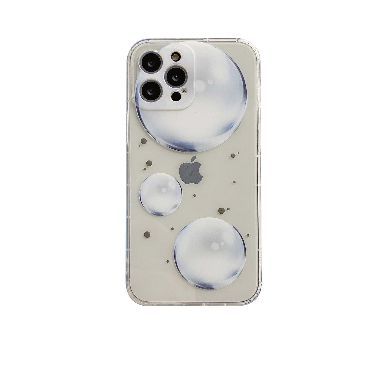 Planet bubble phone case for iphone 12 mini 11 pro max x 7 8 plus xs max xr cartoon silicone shockproof cover shell funda