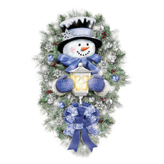 2022 New Year Christmas Decoration Stickers for Home Outdoor Window Snowman Wreath Xmas New Year Door Wall Party Decoration 2023