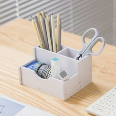 Yickyue Multilayer Multifunction Document Trays File Papepr Letter Holder Stationery Storage Desk Organizer Office Accessories