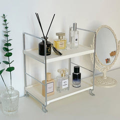 Multifunctional Desktop Shelf for Cosmetic Sundries Double-layer Makeup Perfume Organizer Decorative Aromatherapy Storage Rack