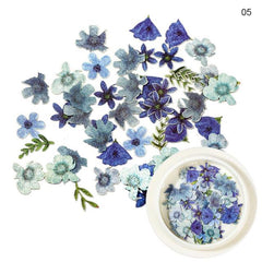 1Box 3D Mix Maple Leaf Christmas Wood Pulp Nail Flakes Emulation Butterfly Colorful Flowers Nail Art Sequins Manicure Decoration