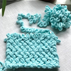 100g Ring Loop Yarn DIY Hand-woven Hat Scarf Blanket Knitting Yarn