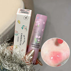 YICKYUE  -  6 Colors Jelly Lip Glaze Non-stick Lip Tint Moisturizing Crystal Lipstick Mirror Water Solid Lip Gloss Glass Tea Makeup Cosmetic