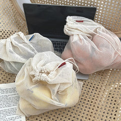 Cutelife Drawstring Cotton Storage Bag Package Drink Toy Clothes Organizer Shopping Bag Travel Portable Eco Friendly Storage Bag