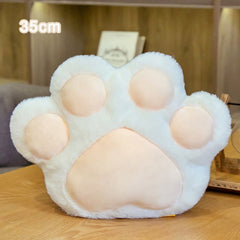 1 PC INS Cat Bear Paw Pillow Animal Seat Cushion Stuffed Small Plush Sofa Indoor Floor Home Chair Decor Winter Children Gift NEW