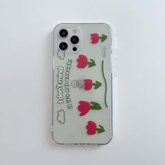 Smiley flower phone case for iphone 11 12 pro max mini xs max xr x 7 8 plus se  shockproof cases cute original diy cover