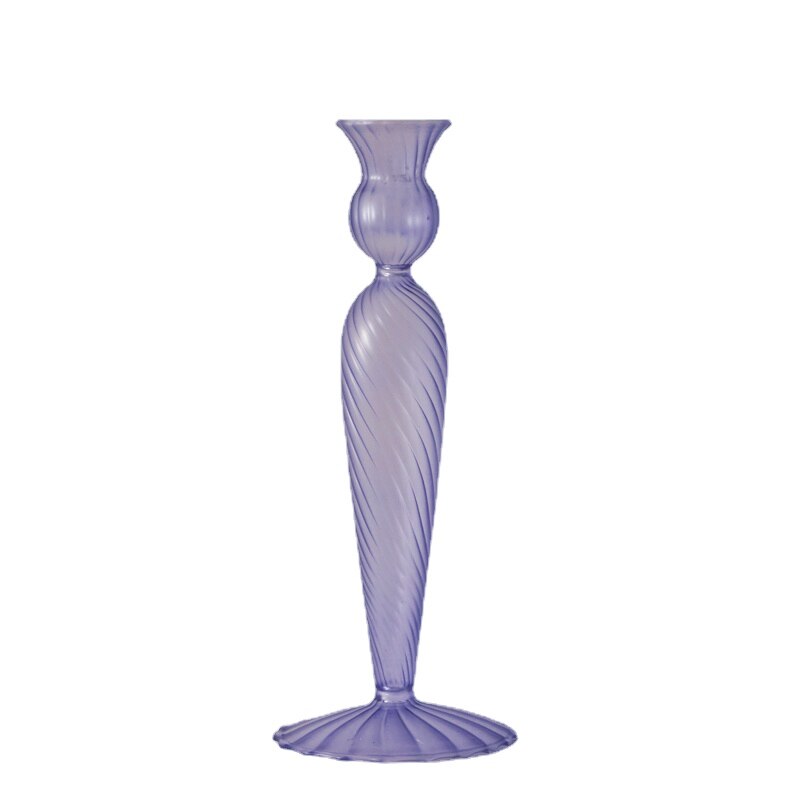 Decorative Candle Holders Candlestick Holder Wedding Table Centerpieces Decoration Home Decor Crystal Glass Candle Holder Set