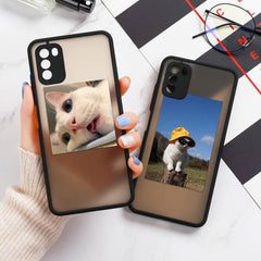 Cute Cat Case For Xiaomi Redmi 9 9A 9C 9T Note 7 8 9 10 11 Pro 9S 10S 11S Case Hard Cover Xiaomi Mi 11T 11 Lite Poco X3 M3 F3 M4